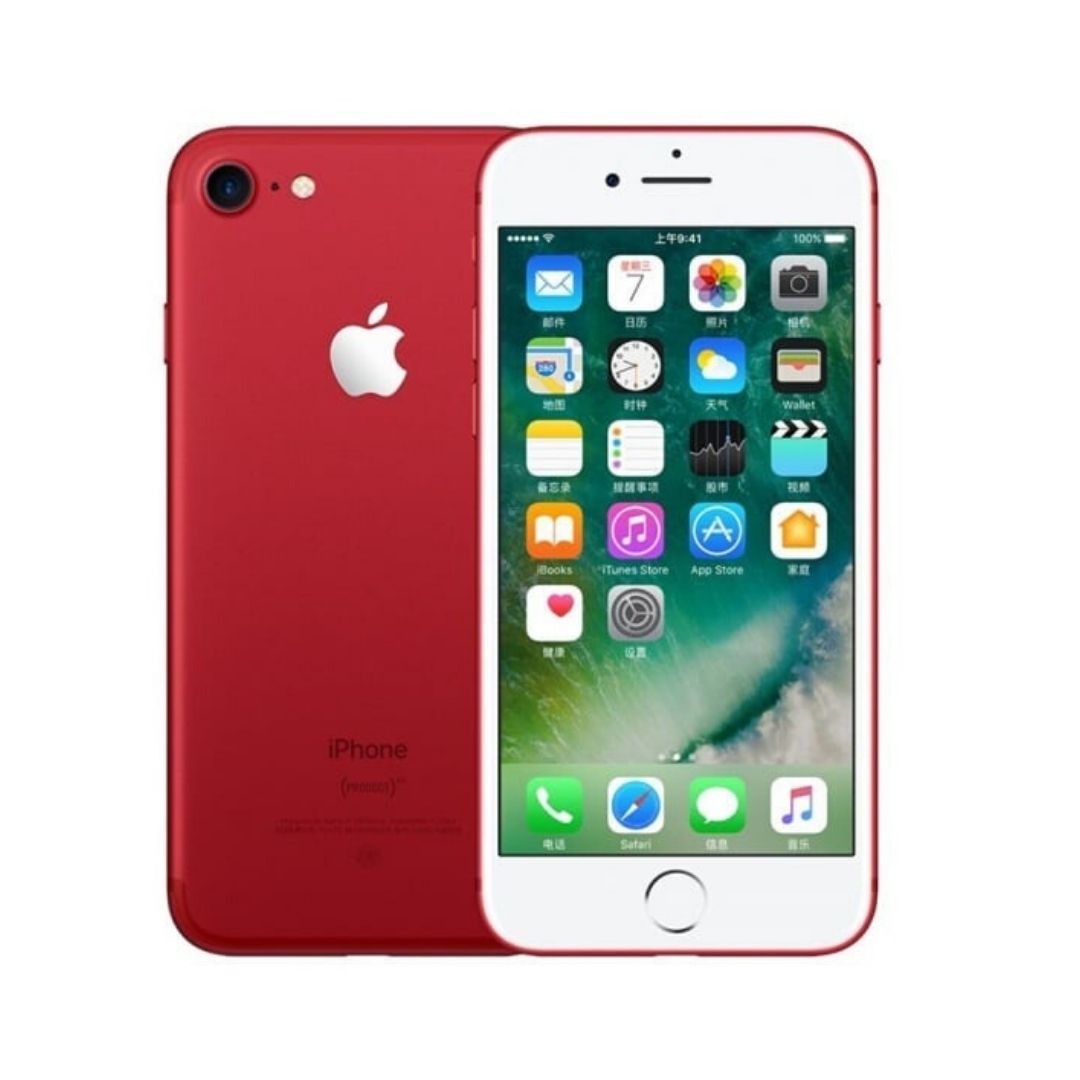 Refurbished iPhone 7 - Red 128GB - Good Condition