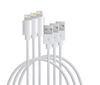 3 Pack USB Charging Cables for Apple Devices (1m/3ft) - Cellect Mobile